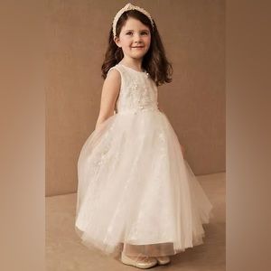 Anthropologie BHLDN Jessie Beaded Flower girl dresses